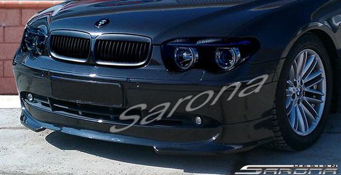 Custom BMW 7 Series  Sedan Front Add-on Lip (2002 - 2004) - $490.00 (Part #BM-059-FA)